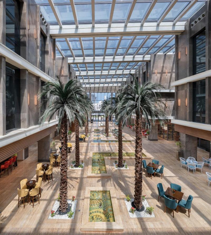 Crystal Inn Hotel - Alamein (Adults Only) El Alamein Buitenkant foto The Atrium