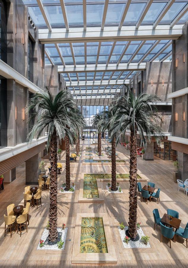 Crystal Inn Hotel - Alamein (Adults Only) El Alamein Buitenkant foto The lobby of the hotel