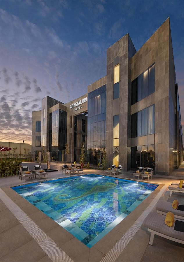 Crystal Inn Hotel - Alamein (Adults Only) El Alamein Buitenkant foto The hotel's pool